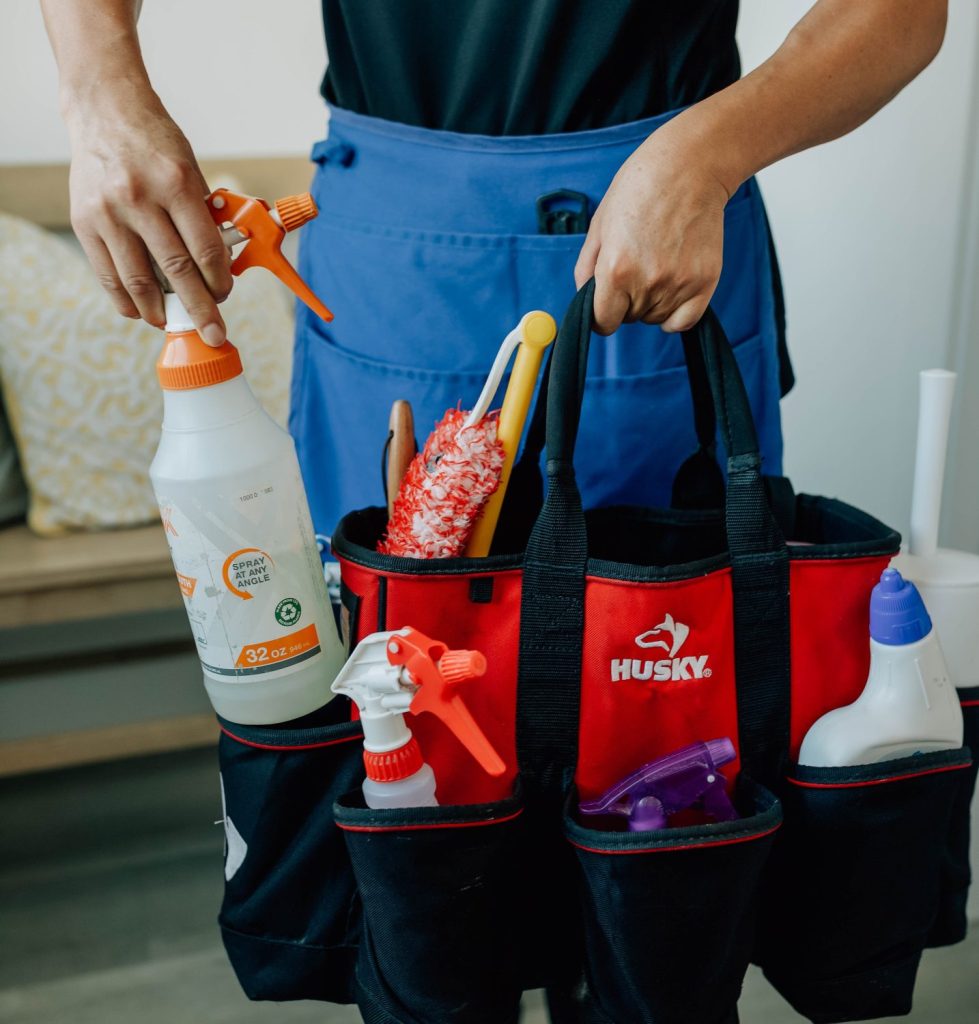Eco-friendly cleaning products used by Better Home Cleaning, fragrance free for allergy care.